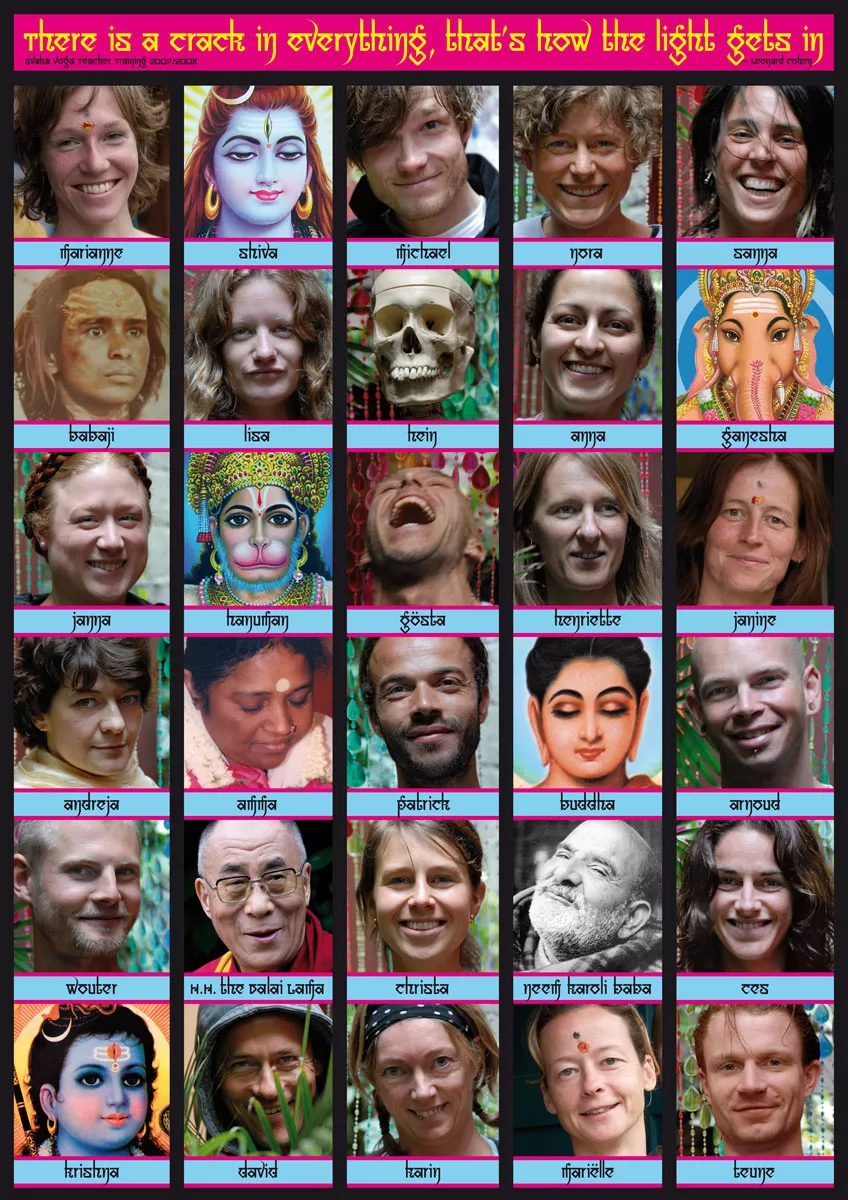 Svaha Yoga Amsterdam Affiche